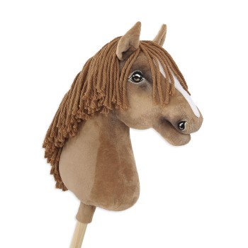 Άλογο Ιππασίας με Στικ - Hobby Horse Premium - light chestnut horse A3