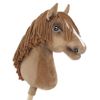 Άλογο Ιππασίας με Στικ - Hobby Horse Premium - light chestnut horse A3
