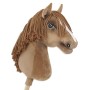 Άλογο Ιππασίας με Στικ - Hobby Horse Premium - light chestnut horse A3