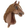 Άλογο Ιππασίας με Στικ - Hobby Horse Premium - dark chestnut horse big A3