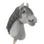 Άλογο Ιππασίας με Στικ - Hobby Horse Premium - gray horse II big A3