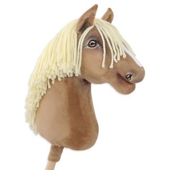 Άλογο Ιππασίας με Στικ - Hobby Horse Premium - haflinger horse big A3