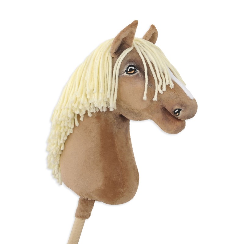 Άλογο Ιππασίας με Στικ - Hobby Horse Premium - haflinger horse big A3