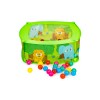 Dry pool with balls, playpen for children