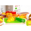 Wooden food for cutting 23 pieces ECOTOYS