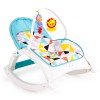 Rocking chair 2in1 vibration + toys ECOTOYS