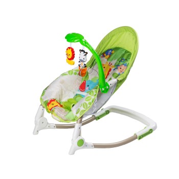 Bouncer rocker cradle with vibrations music ECOTOYS