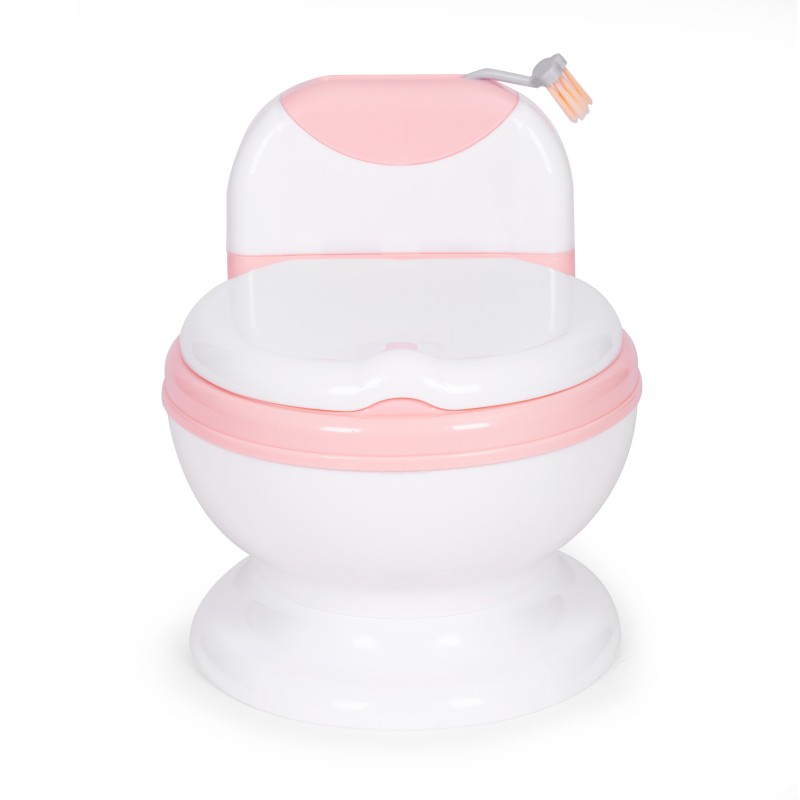 Toilet potty with a removable insert with a brush for children ECOTOYS