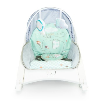 3-in-1 rocking chair + tray, vibrations - Elephant Ecotoys