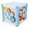 Wooden educational cube sorter + blocks ECOTOYS