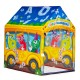 Colorful house tent Bus tent IPLAY playground for children Colorful house tent Bus tent IPLAY playground for children