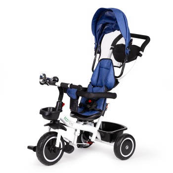 Tricycle with rotating seat 360' ECOTOYS blue