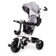 Rotating tricycle with a hood 360° Gray
