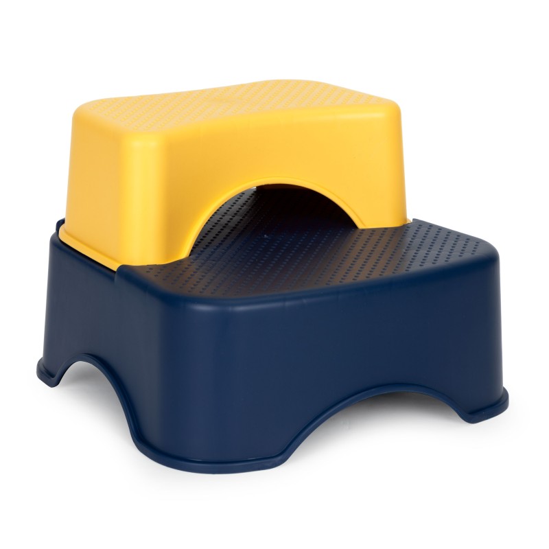 Toilet potty with steps and a platform for children