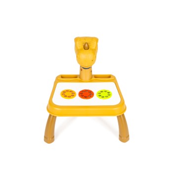 Πίνακας Ζωγραφικής με Δεινόσαυρο Προτζέκτορα, 12 Μαρκαδόροι, 24 patterns