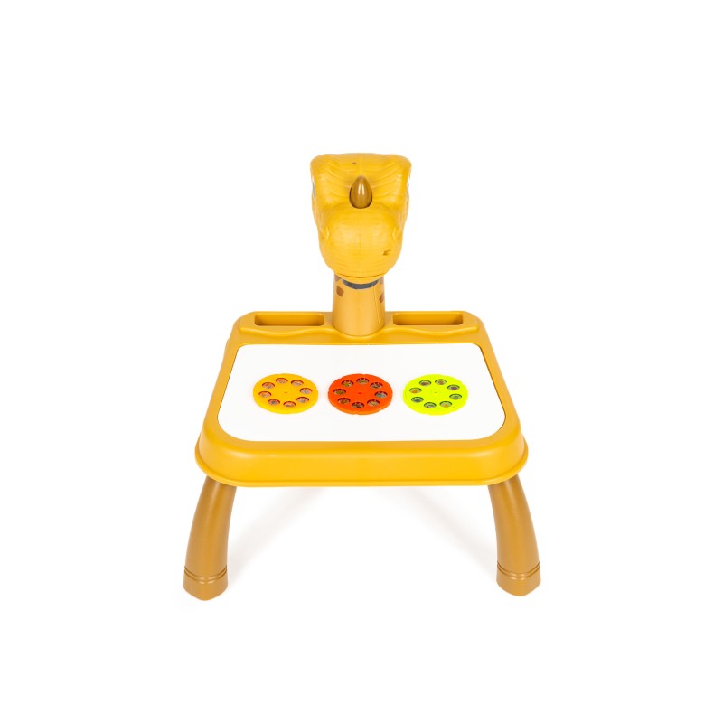 Πίνακας Ζωγραφικής με Δεινόσαυρο Προτζέκτορα, 12 Μαρκαδόροι, 24 patterns