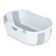 Childrens bathtub foldable with drain gray ECOTOYS
