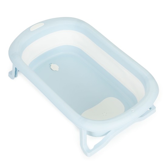 Childrens bathtub, foldable tourist bathtub with drain, gray Childrens bathtub, foldable tourist bathtub with drain, gray