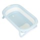 Childrens bathtub, foldable tourist bathtub with drain, gray Childrens bathtub, foldable tourist bathtub with drain, gray