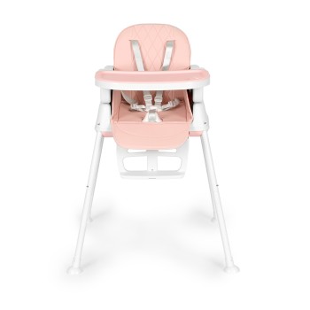 3-in-1 foldable children's feeding chair ECOTOYS pink