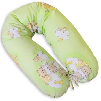 Μαξιλάρι Εγκυμοσύνης LONGER - Green ladders