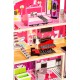 Large wooden dollhouse with an elevator - Malibu Residence ECOTOYS