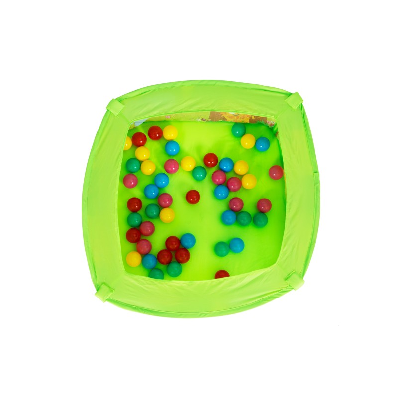 Dry pool with balls, playpen for children