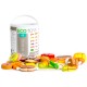 Wooden food for cutting 23 pieces ECOTOYS