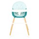 2in1 feeding chair ECOTOYS blue 2in1 feeding chair ECOTOYS blue