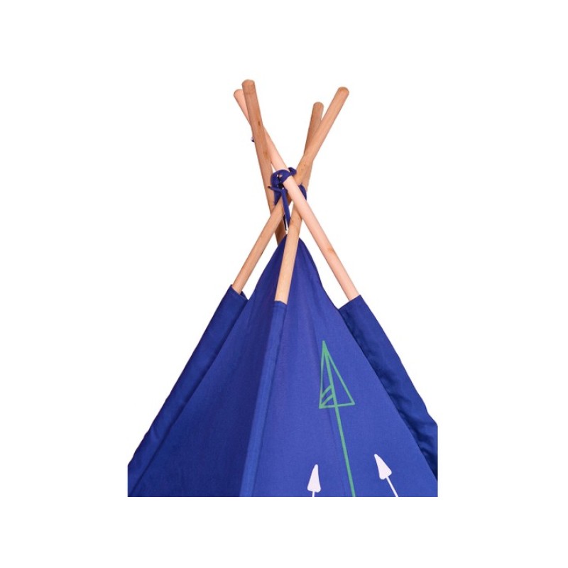 Teepee tent wigwam house for children purple Ecotoys