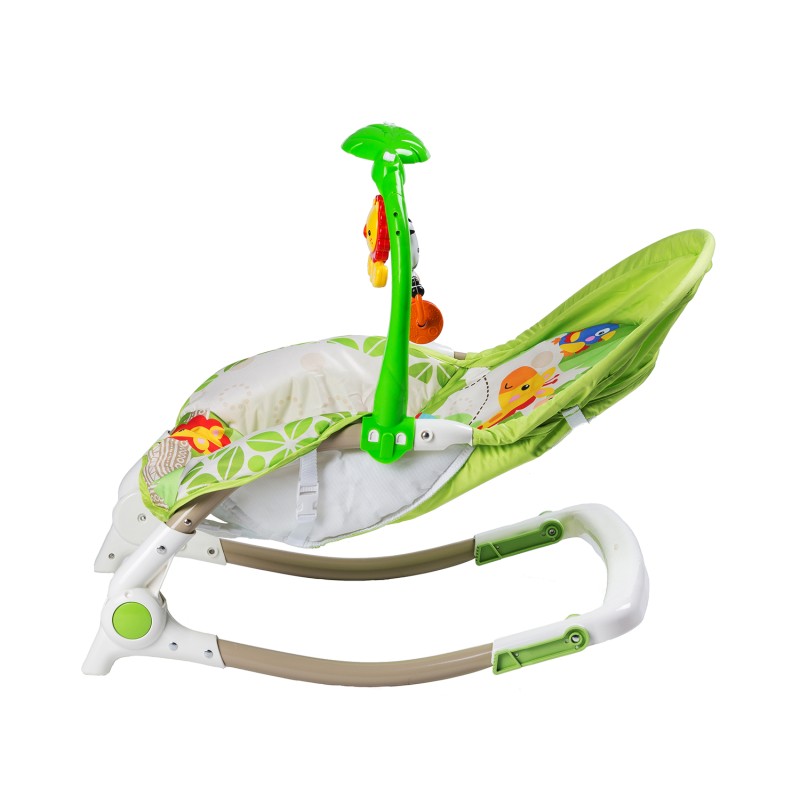 Bouncer rocker cradle with vibrations music ECOTOYS