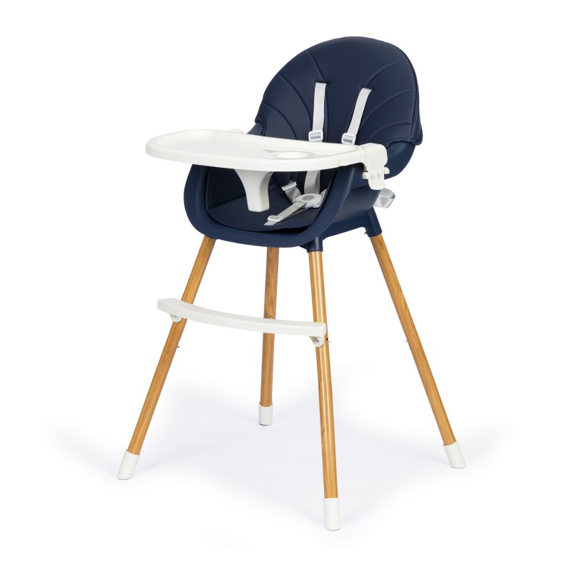 2in1 feeding chair ECOTOYS dark blue