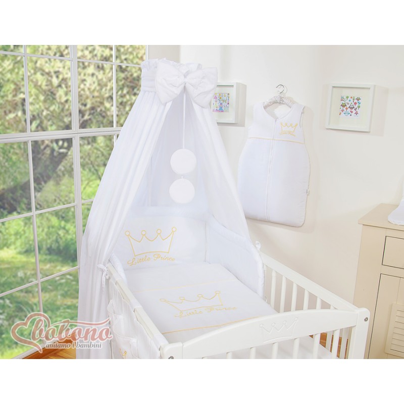 Κουνουπιέρα Υφασμάτινη - Little Prince/Princess white