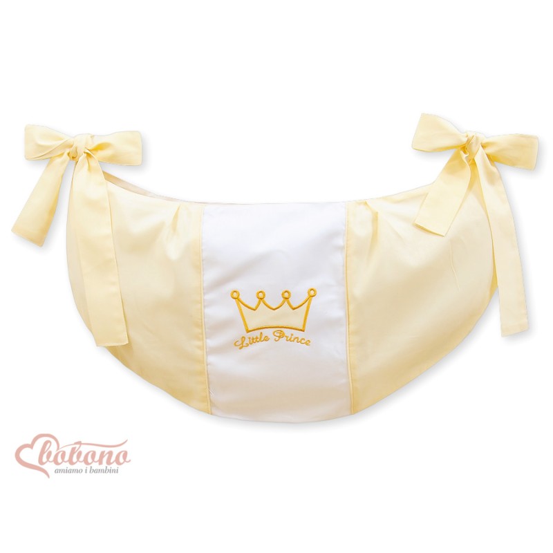 Toys bag- Little Prince/Princess cream