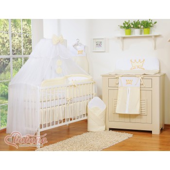 Κουνουπιέρα από chiffon - Little Prince/Princess cream