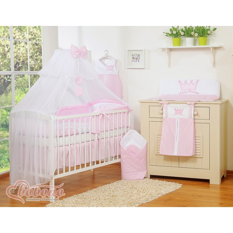 Κουνουπιέρα από chiffon - Little Princess pink