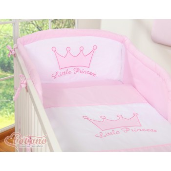 Universal bumper- Little Prince/Princess pink