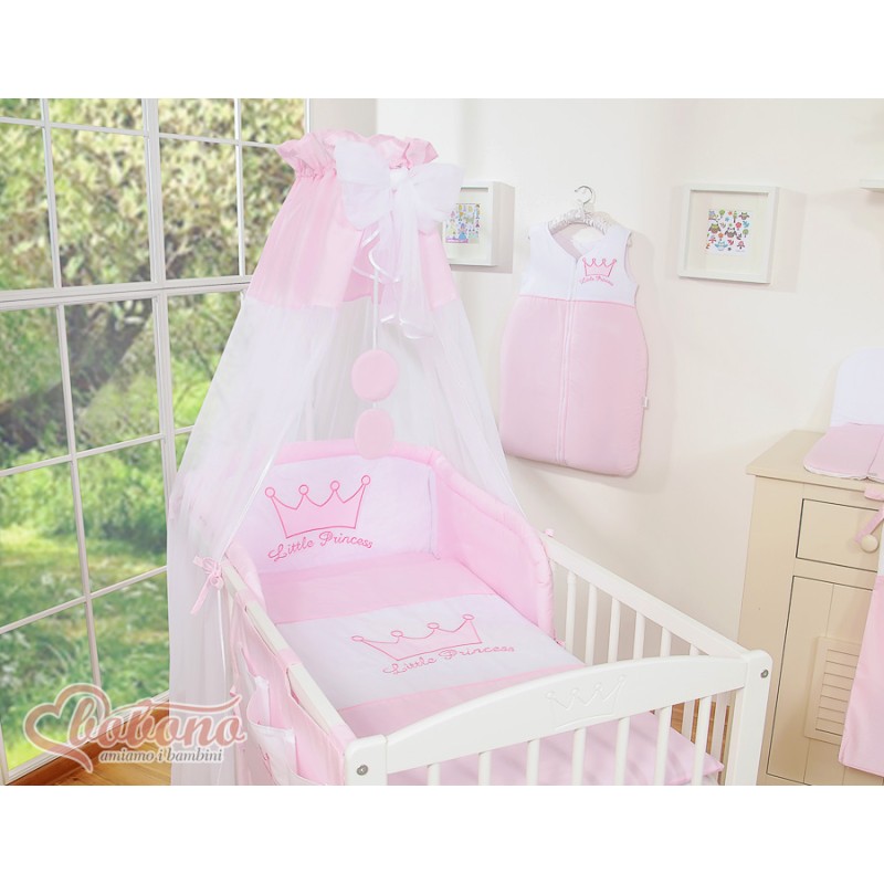 Κουνουπιέρα από Chiffon - Little Prince/Princess pink