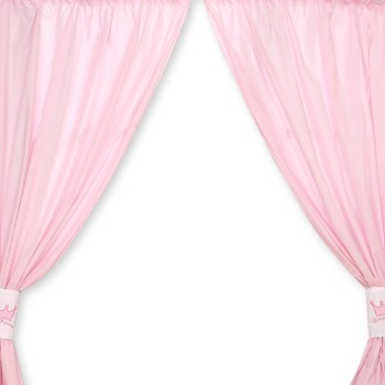 Curtains for baby room- Little Prince/Princess pink