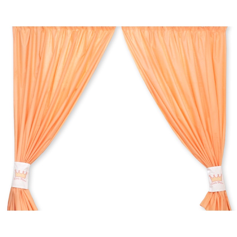 Curtains for baby room- Little Prince/Princess peach