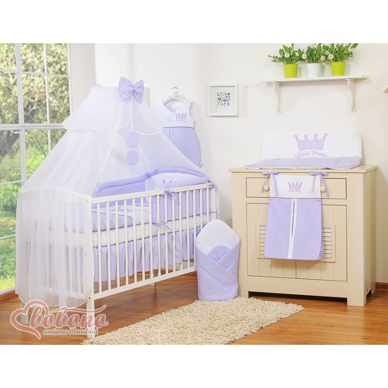 Κουνουπιέρα από chiffon - Little Prince/Princess lilac