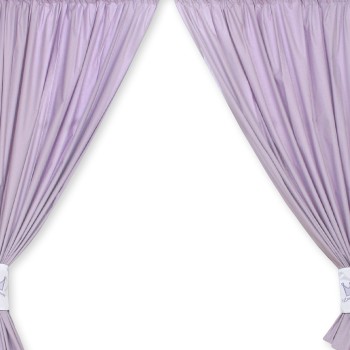 Curtains for baby room- Little Prince/Princess lilac