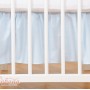 Dust Ruffle-Masking flounce 120x60cm- Little Prince/Princess blue