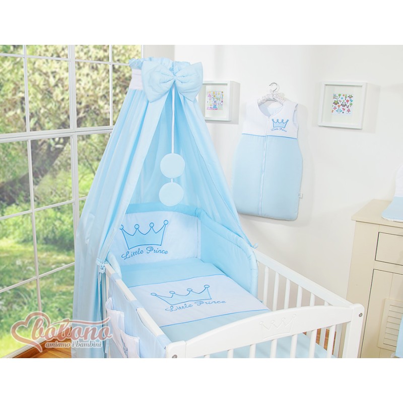 Κουνουπιέρα Υφασμάτινη - Little Prince/Princess blue