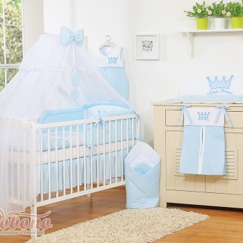 Κουνουπιέρα από chiffon - Little Prince/Princess blue