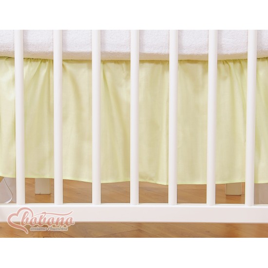 Dust Ruffle-Masking flounce 140x70cm- Little Prince/Princess green