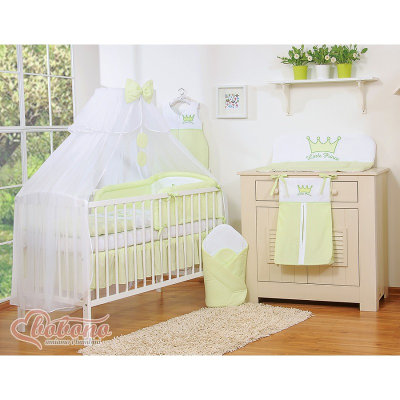 Κουνουπιέρα από chiffon - Little Prince/Princess green