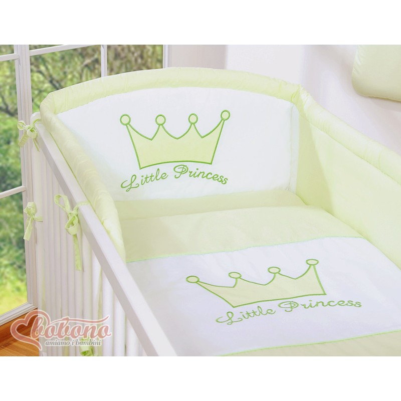 Universal bumper- Little Prince/Princess green