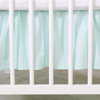 Dust Ruffle-Masking flounce 120x60cm- Little Prince/Princess mint