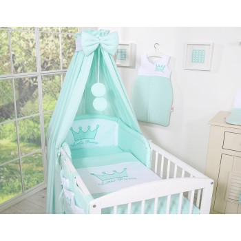 Κουνουπιέρα Υφασμάτινη - Little Prince/Princess mint